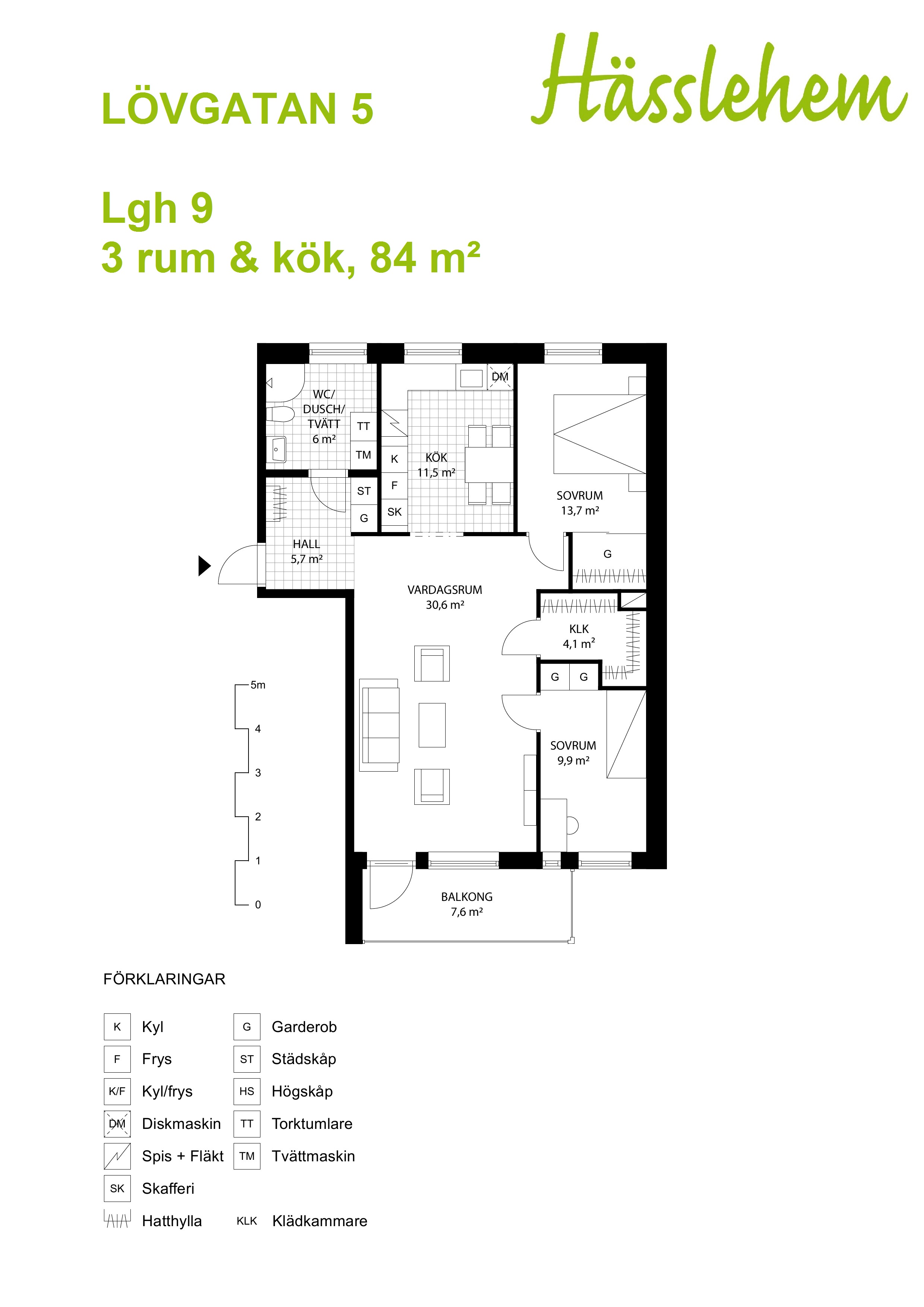 Lövgatan 5 A, 281 38, Hässleholm 2