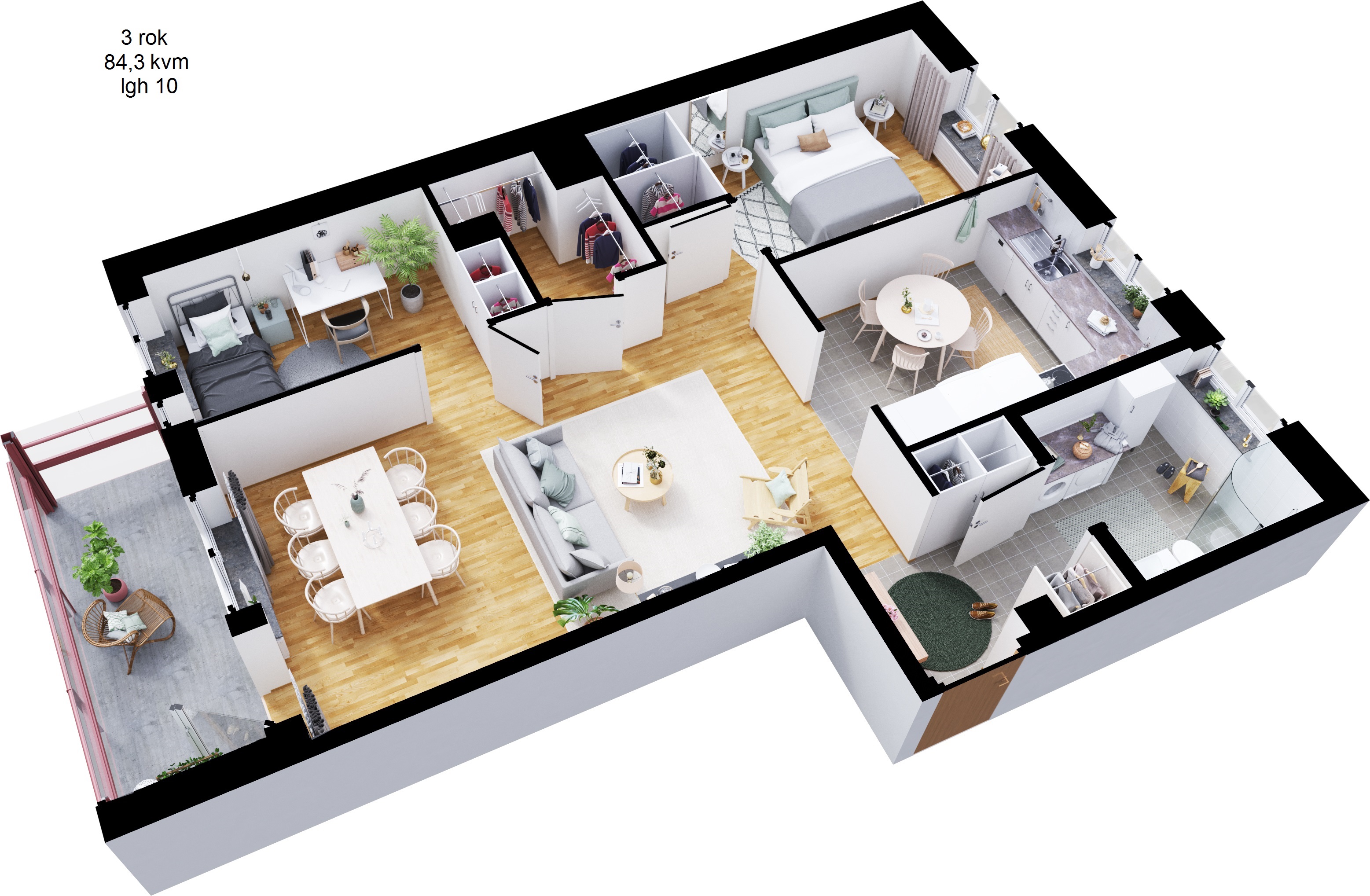 Lövgatan 5 B, 281 38, Hässleholm 3