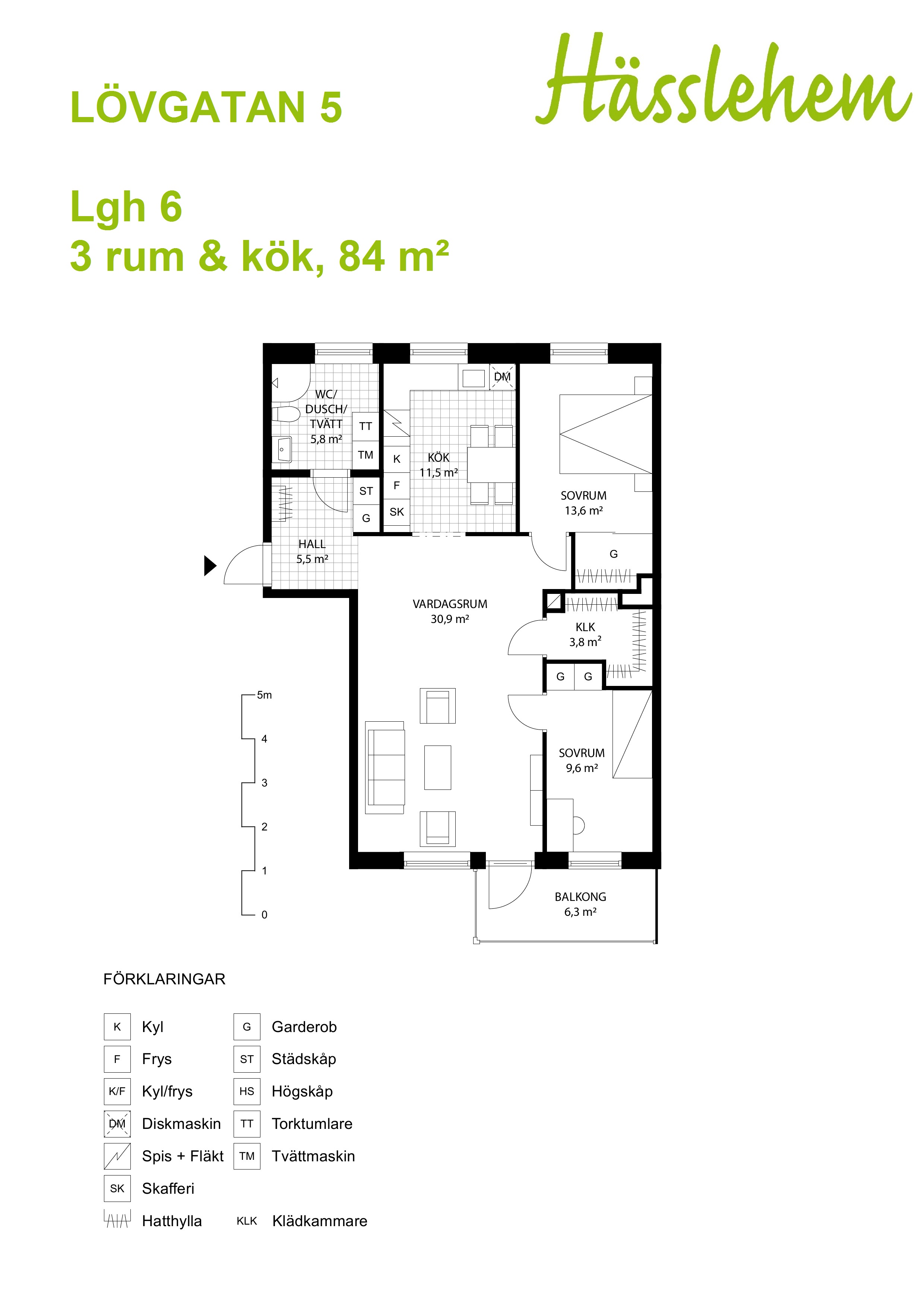 Lövgatan 5 B, 281 38, Hässleholm 2
